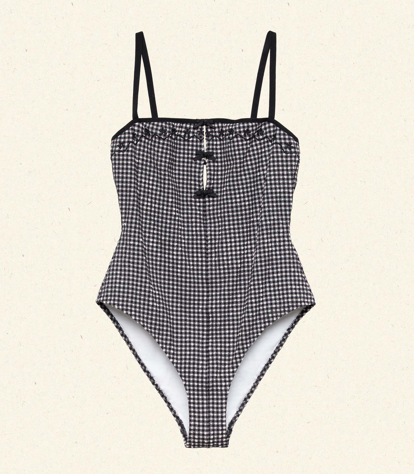 ADRIELLE MAILLOT -- LA MADDALENA GINGHAM