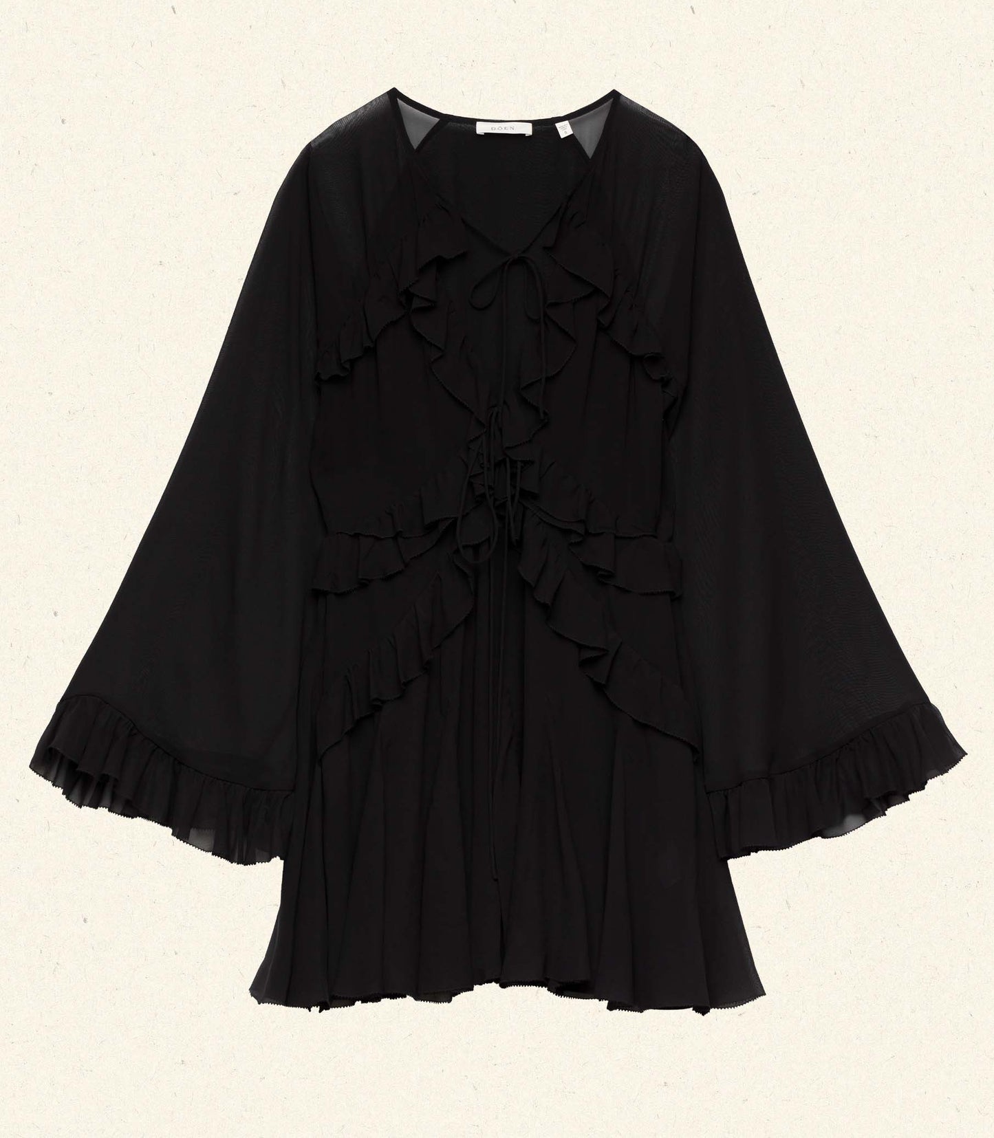 CLARISSE DRESS -- BLACK