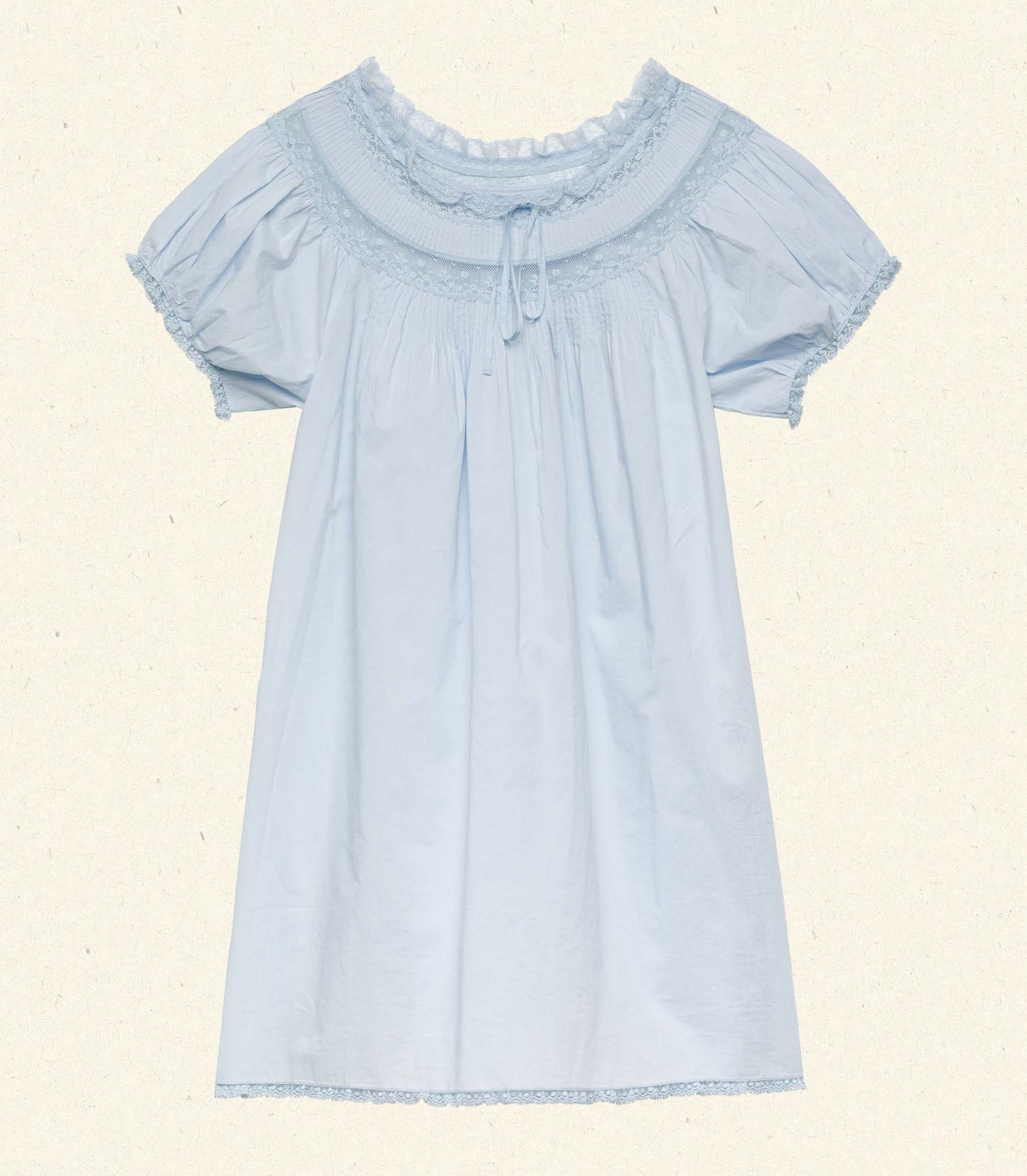 DAPHNE DRESS -- CLOUDLESS SKY