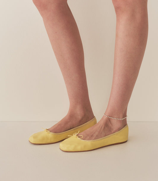 FIFI BALLET FLAT -- SUNLIGHT NAPPA