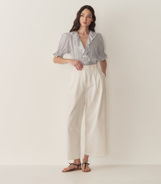 HENRI TOP -- ADELAIDE STRIPE