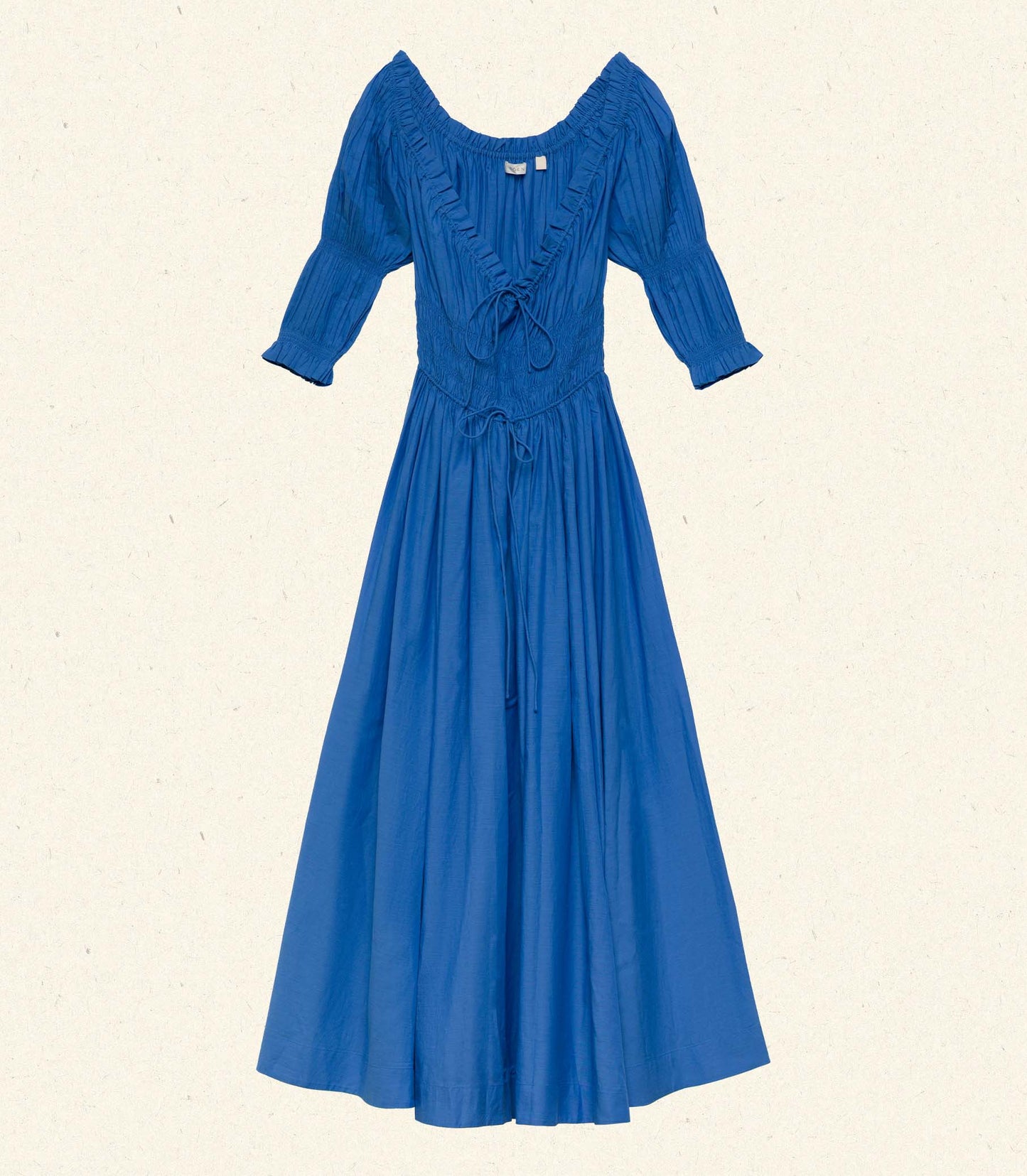 ISCHIA DRESS -- CORFU BLUE