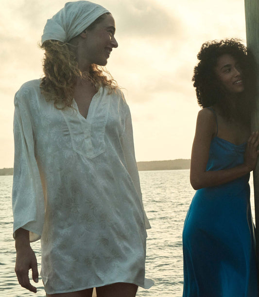 LEONA DRESS -- SALT MARGUERITE JOLIE