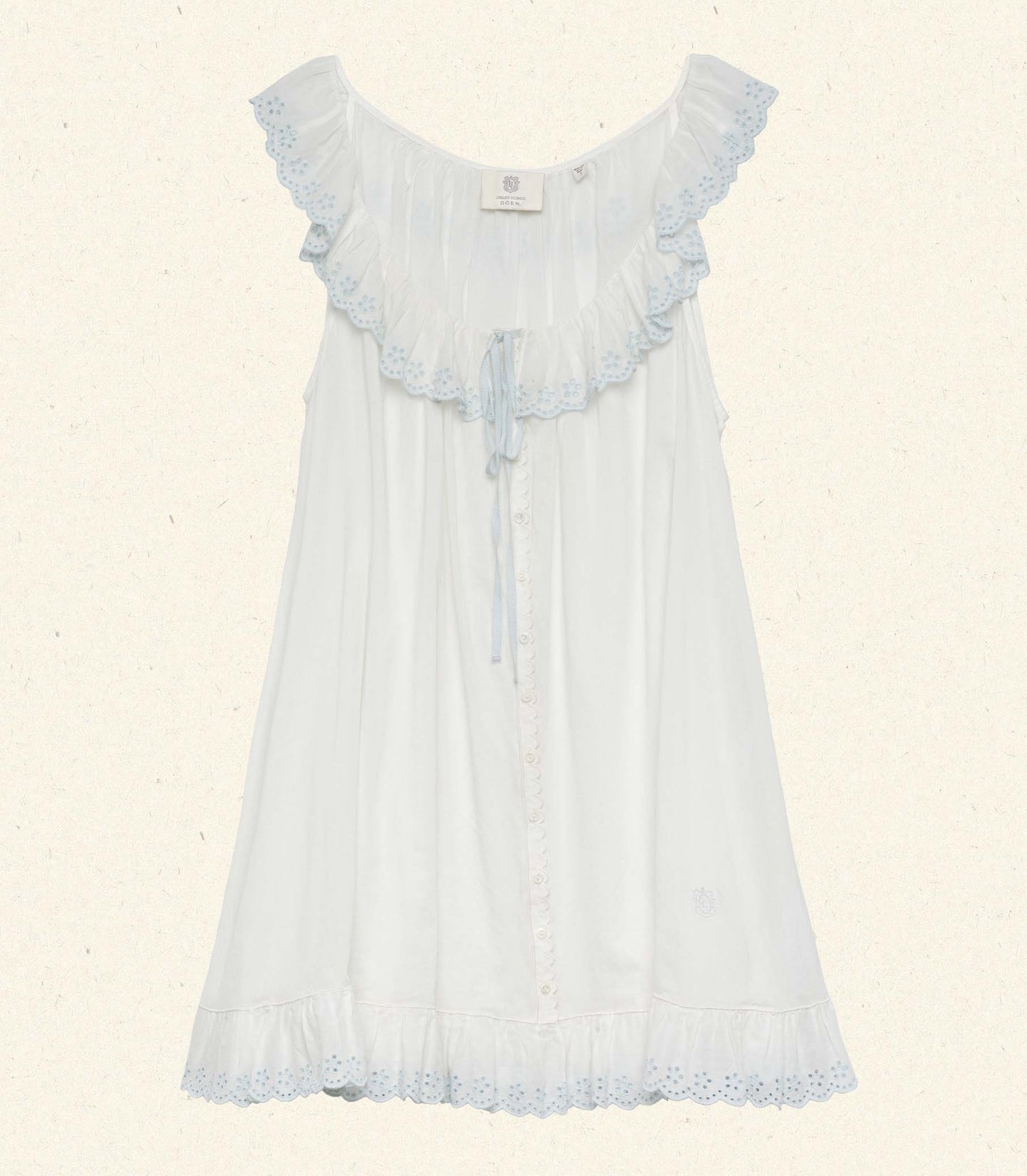 LILLIAN NIGHTGOWN -- SALT