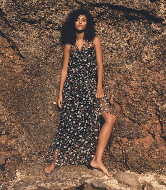 MIREILLE DRESS -- JARDIN DE MARGUERITES