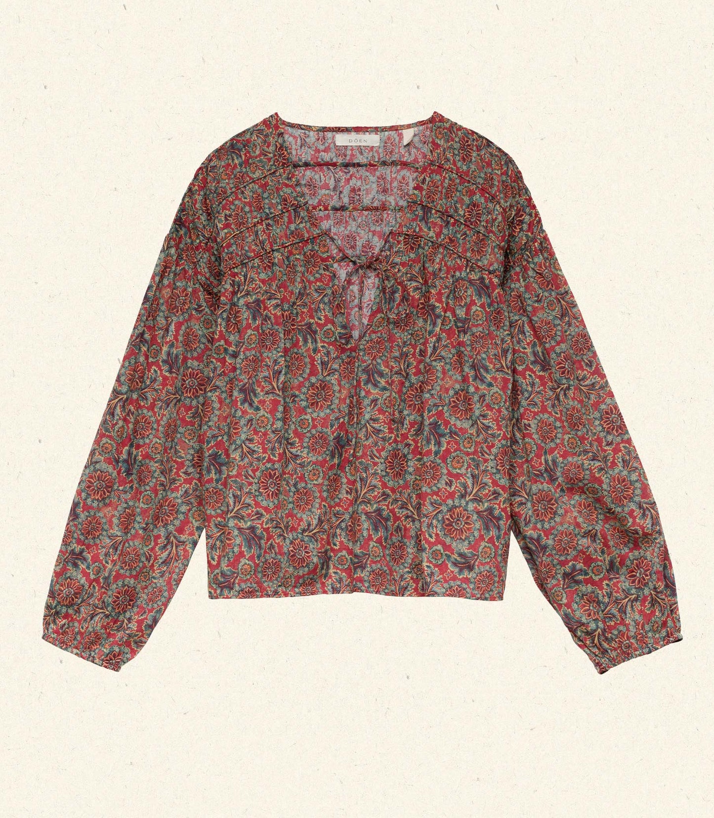 RENELLE TOP -- L'ORANGE SOLEIL FLEURIT