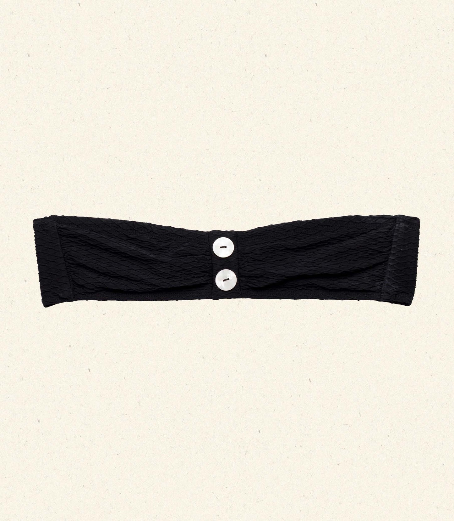 RIVA BIKINI TOP -- NERO