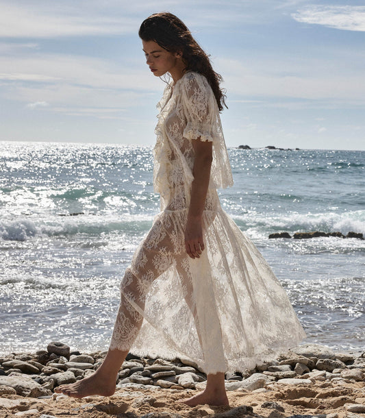 SEBASTIANE SKIRT -- SEA SALT