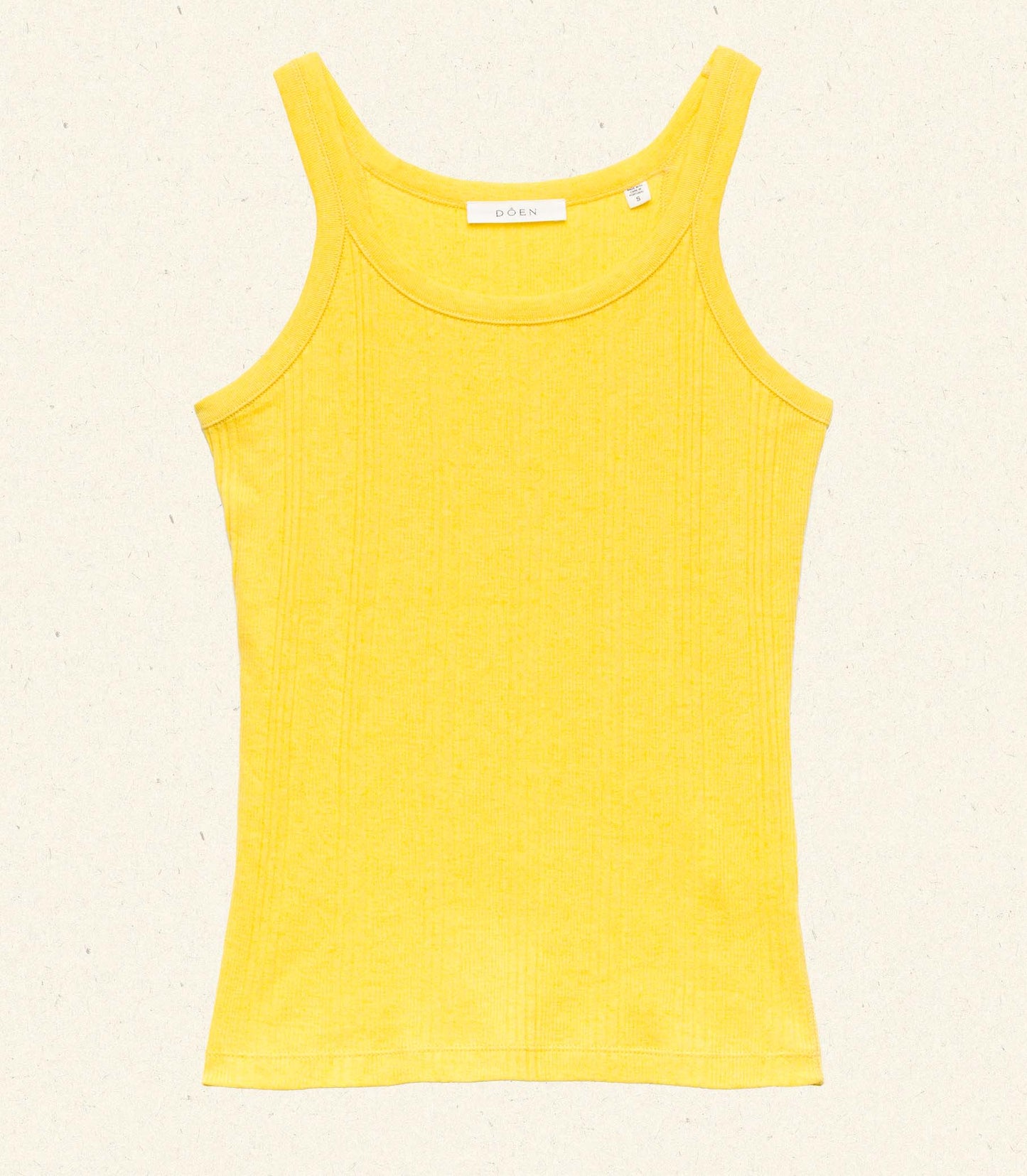SEINE CASHMERE TANK -- CITRUS