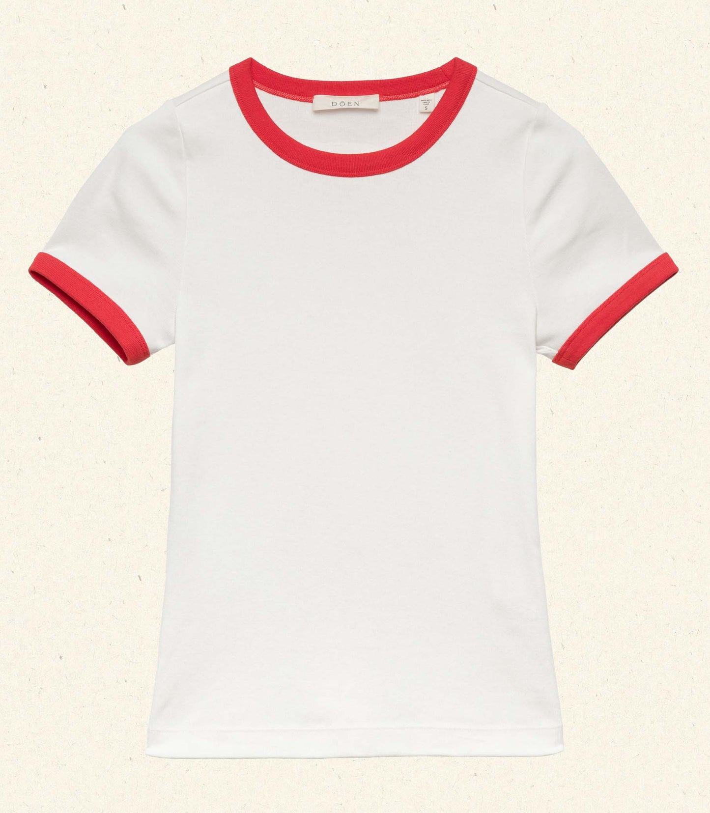 VIVI RINGER TEE -- SALT