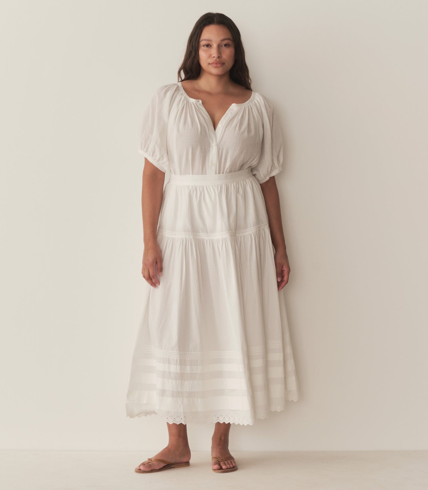 SEBASTIANE SKIRT -- POWDER