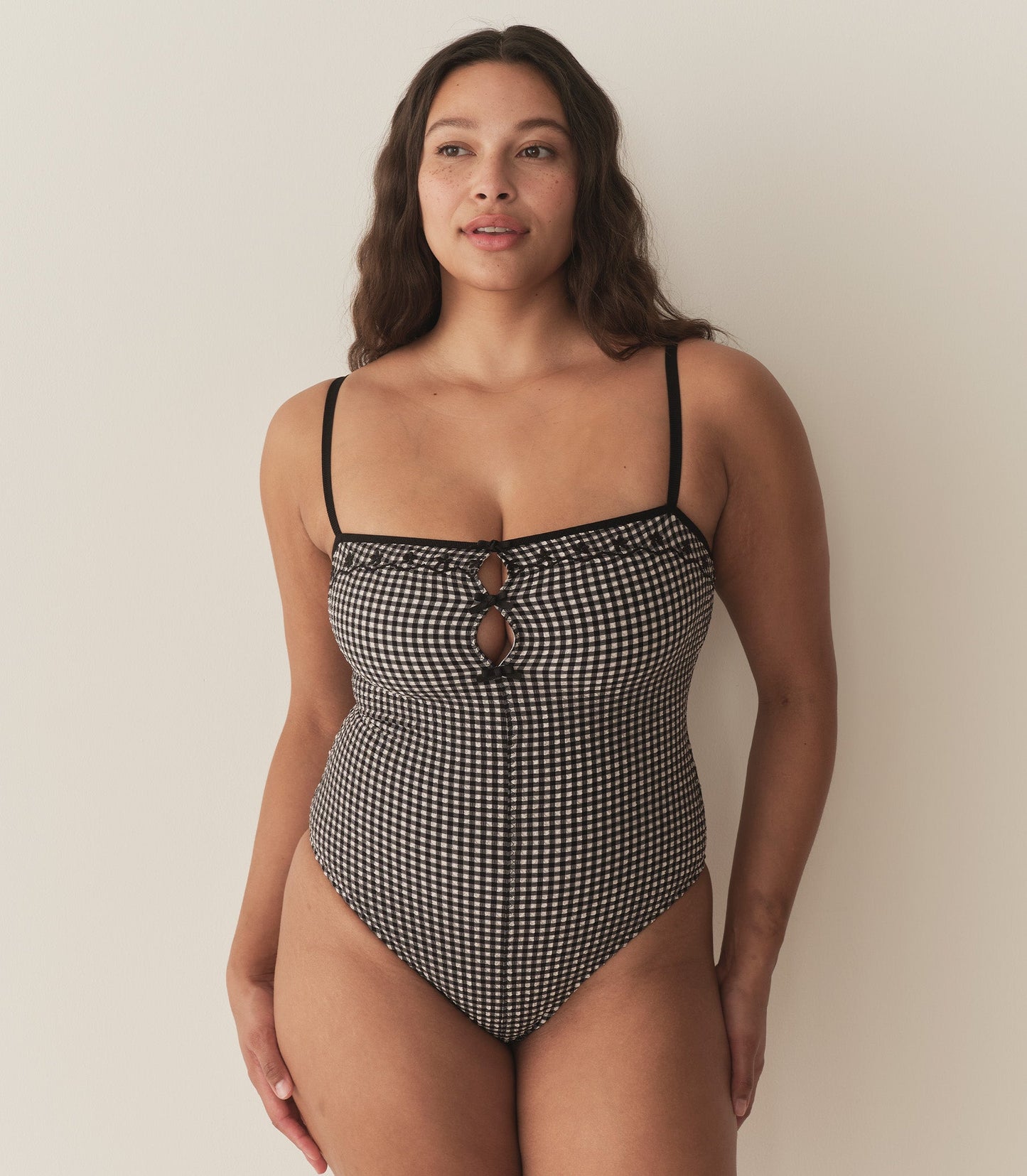 ADRIELLE MAILLOT -- LA MADDALENA GINGHAM