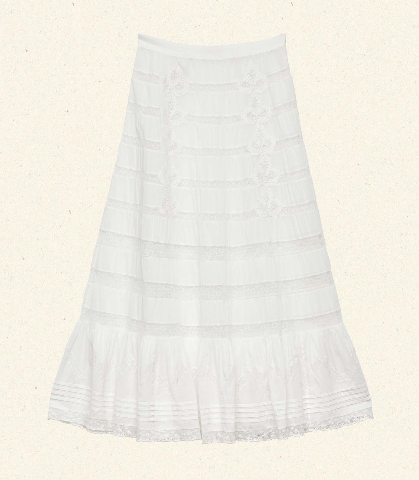 ALLURA SKIRT -- SALT