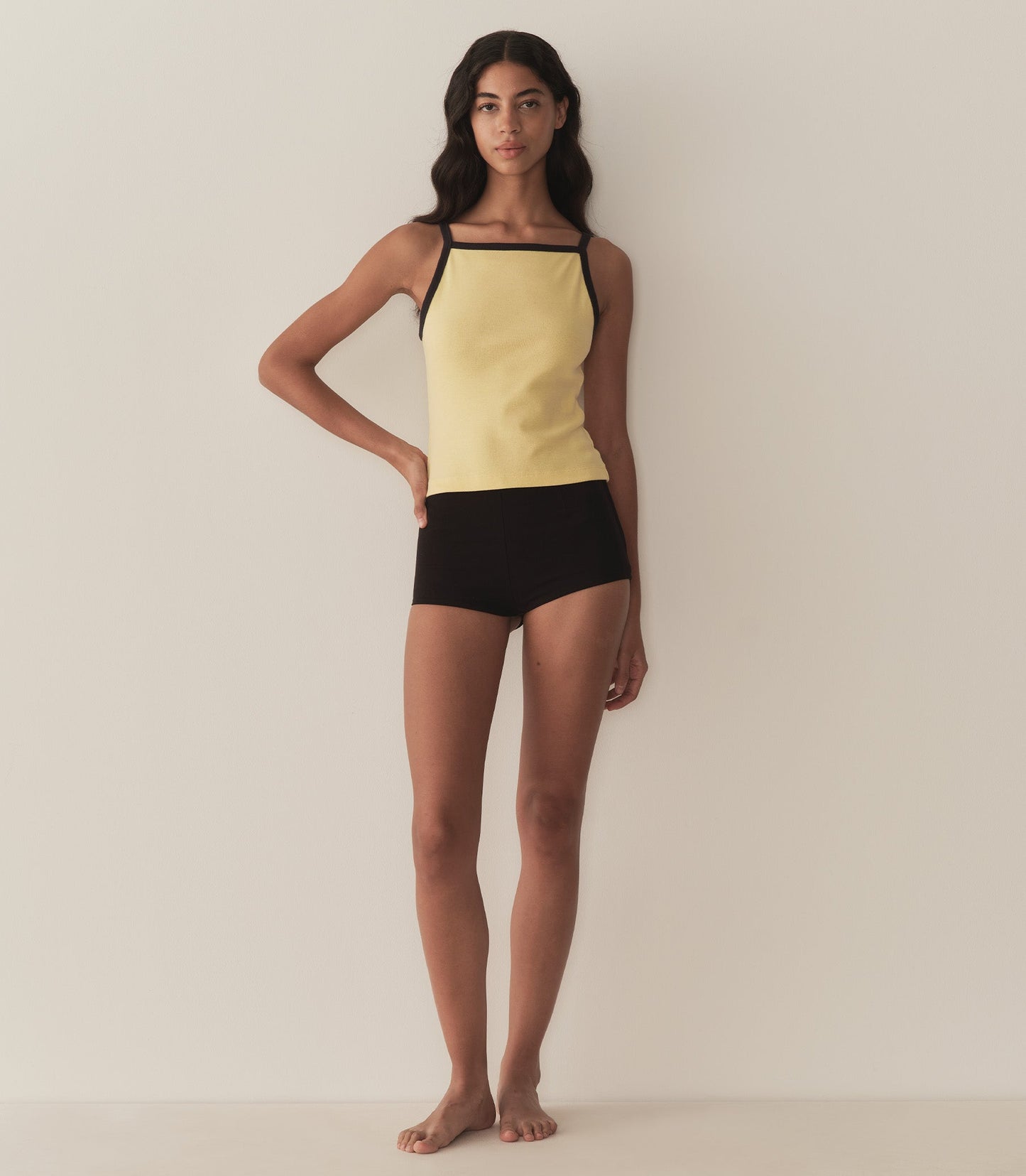 ANGIE RINGER TANK -- WILD HONEYSUCKLE