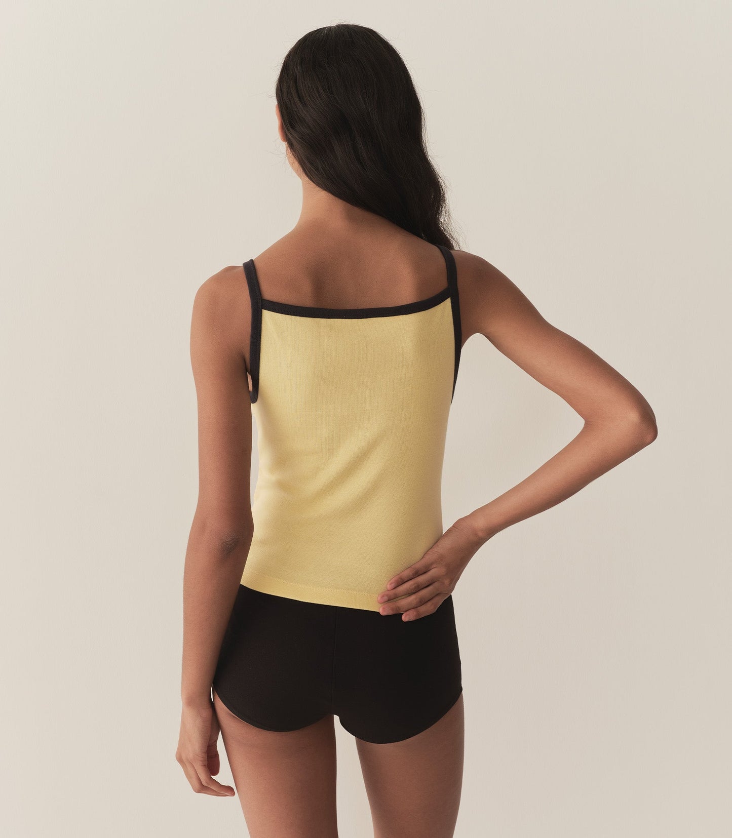 ANGIE RINGER TANK -- WILD HONEYSUCKLE