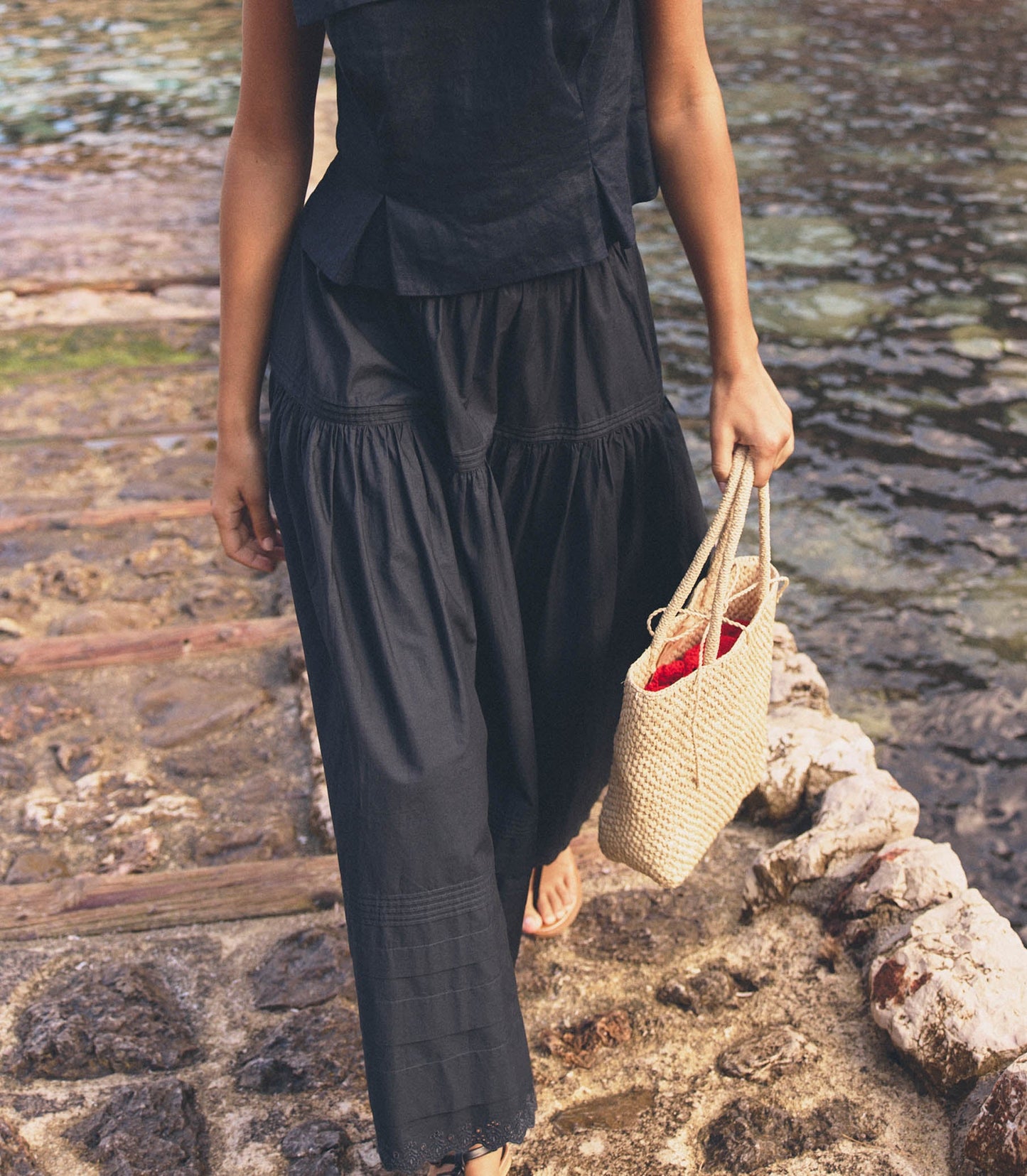 BATEAU BAG -- NATURAL RAFFIA