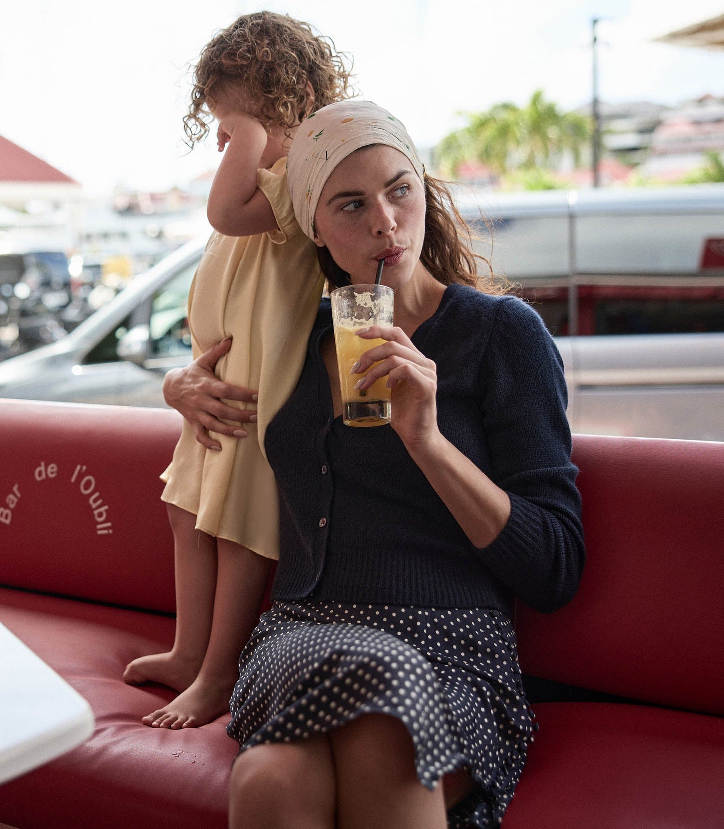 CAMERON CARDIGAN -- NAVY