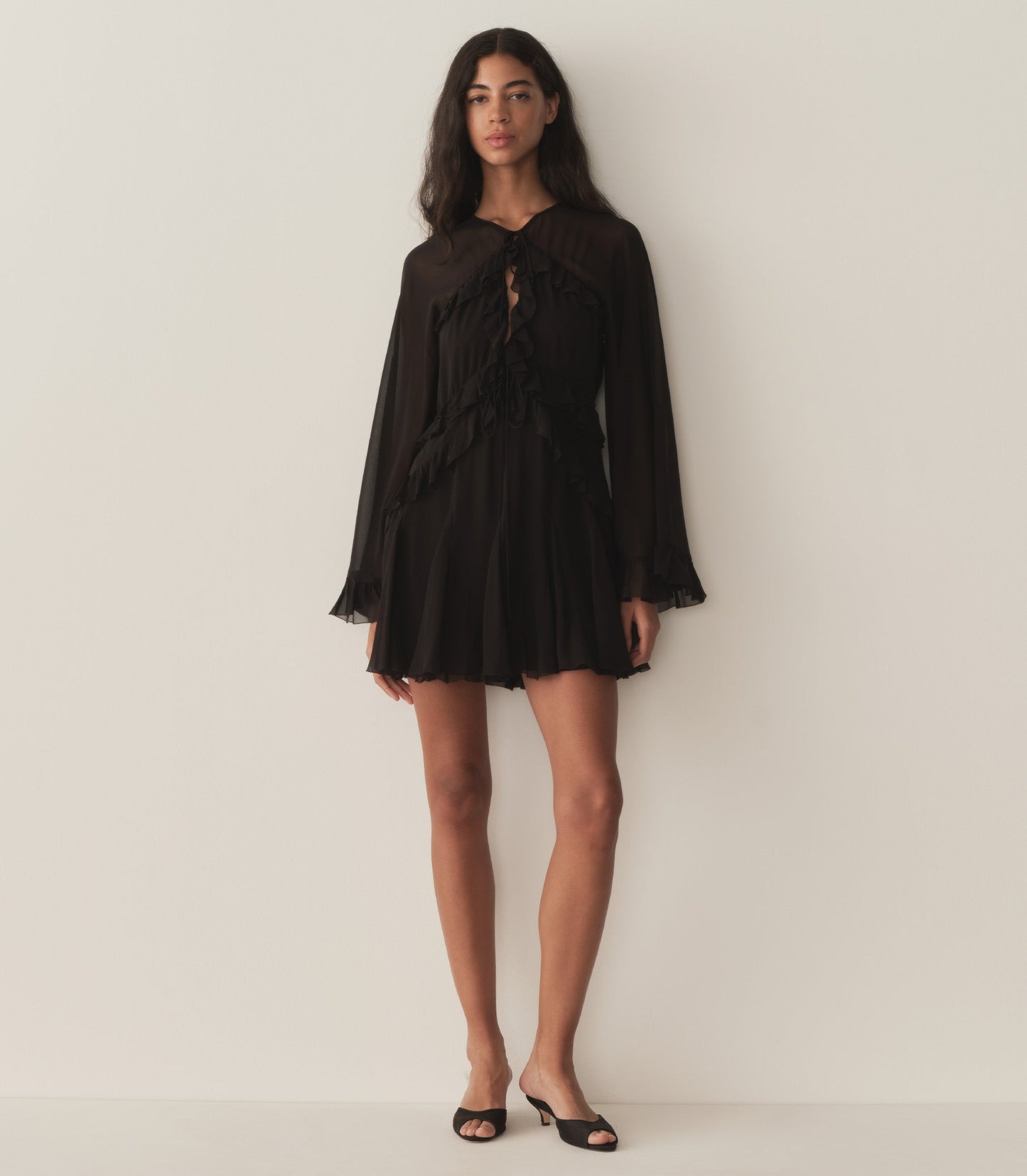 CLARISSE DRESS -- BLACK