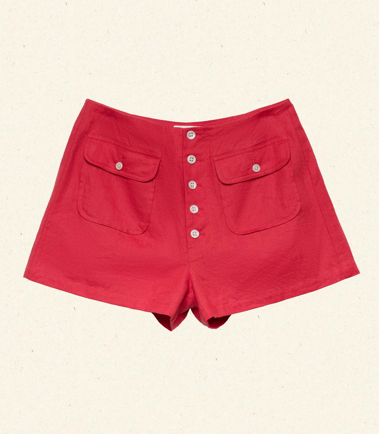 DARLING SHORT -- SCARLET