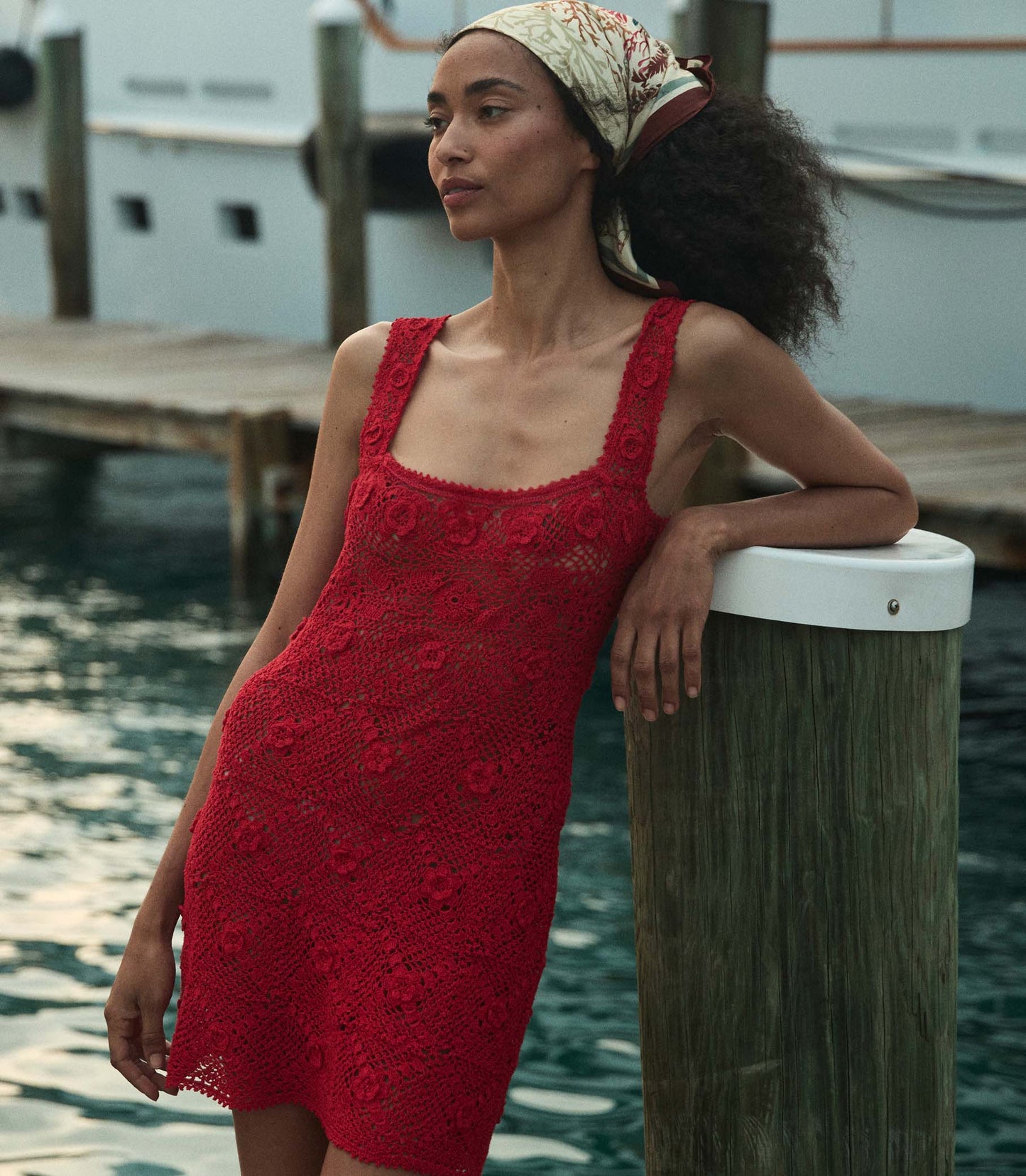 ELOISE DRESS -- RUBY