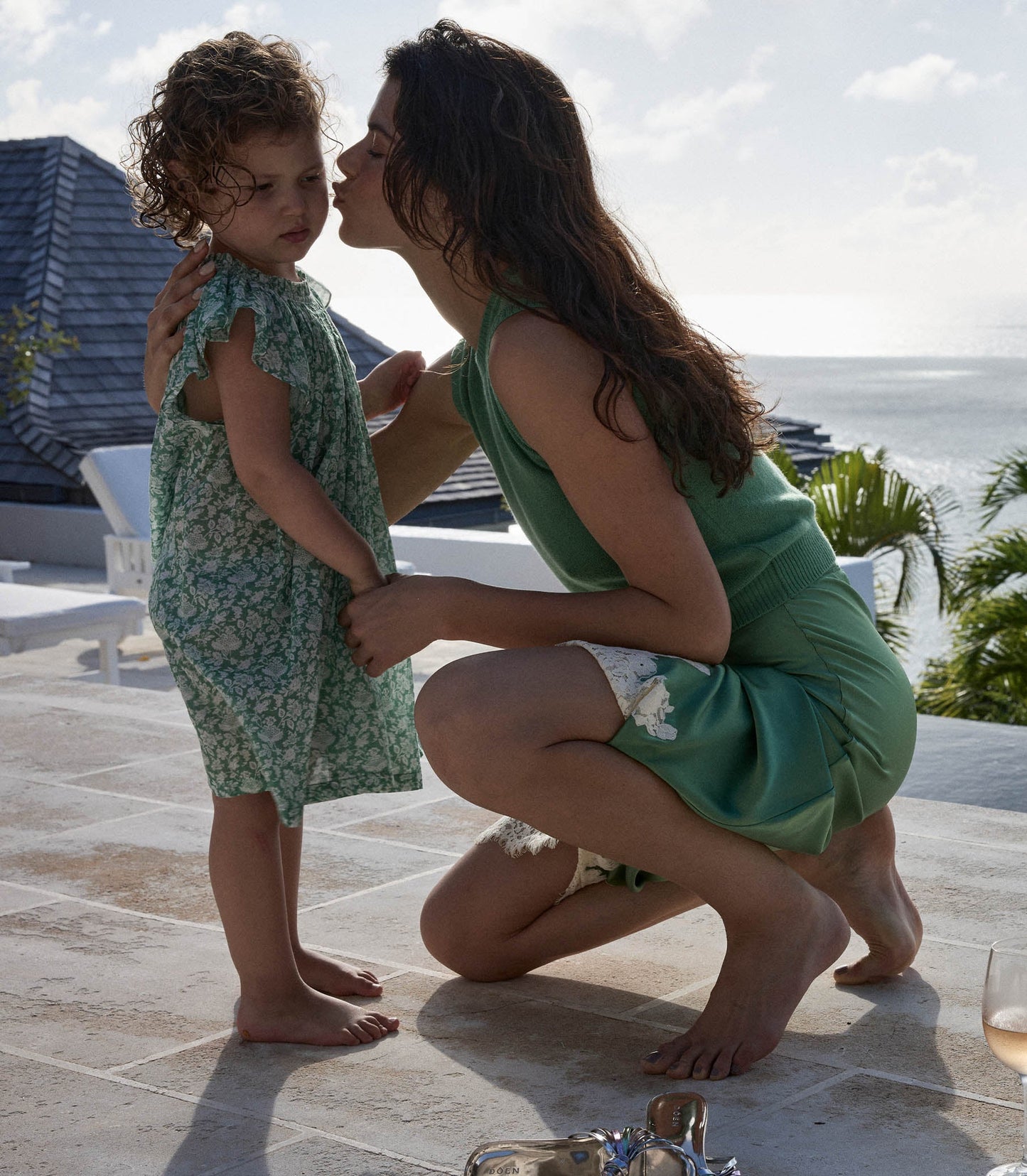 ELOWENA SKIRT -- PERIDOT