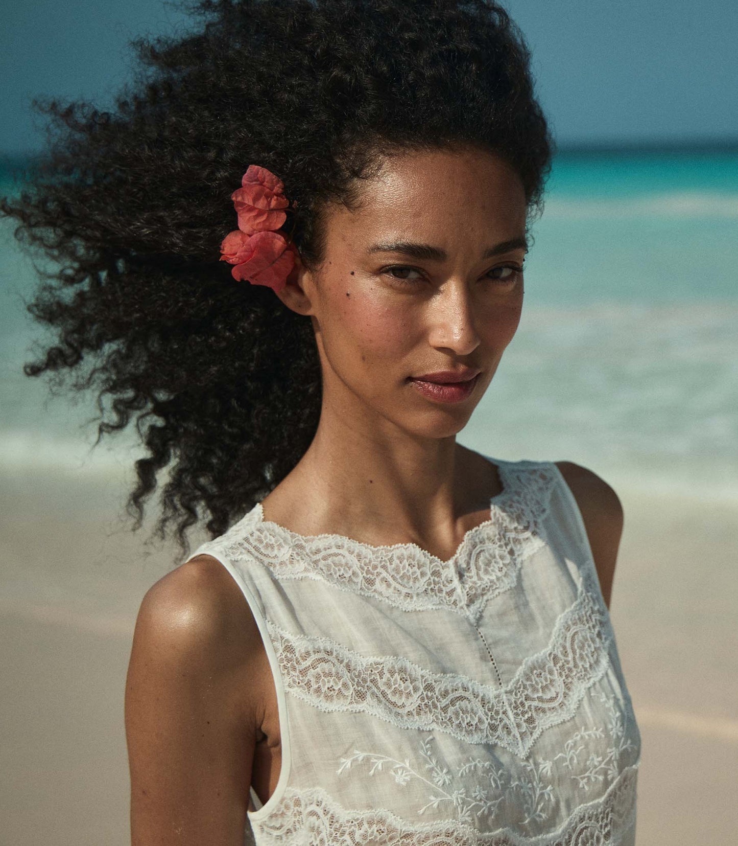 EVANORA DRESS -- SALT