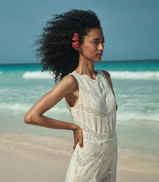 EVANORA DRESS -- SALT