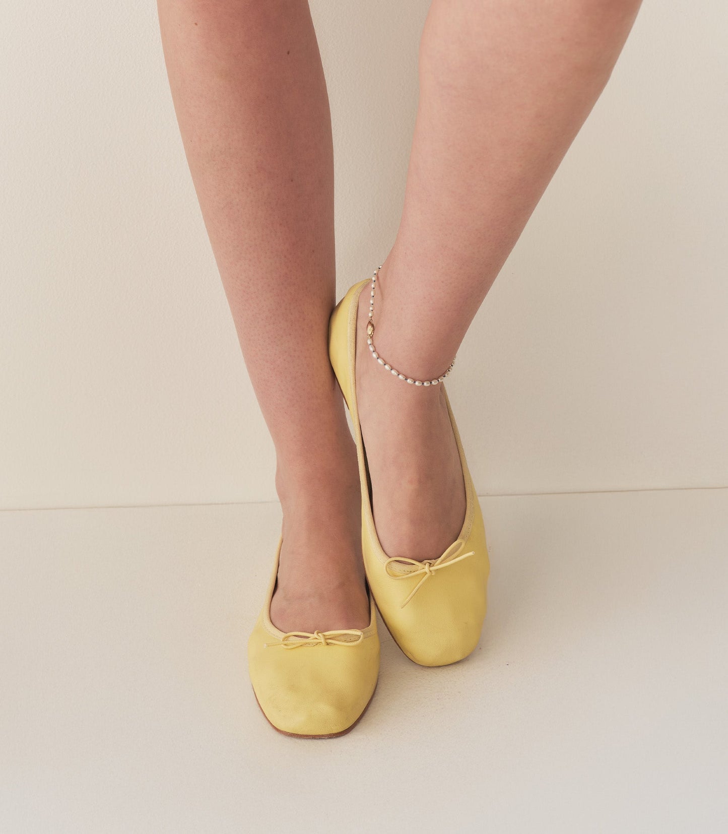 FIFI BALLET FLAT -- SUNLIGHT NAPPA