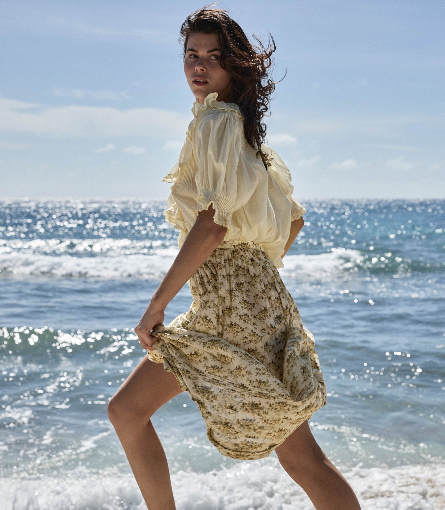 HENRI TOP -- CREME CITRON