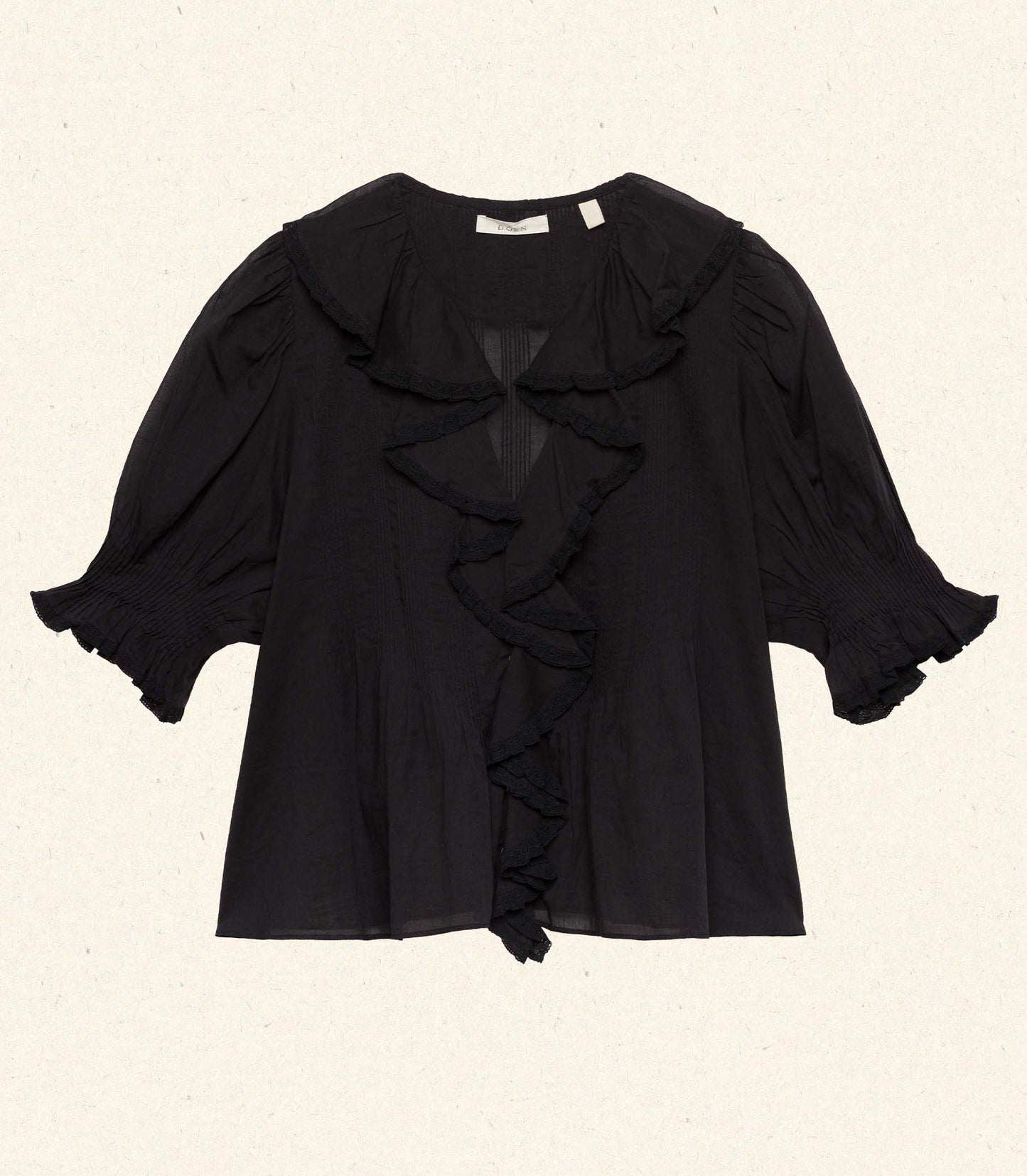 HENRI TOP -- BLACK