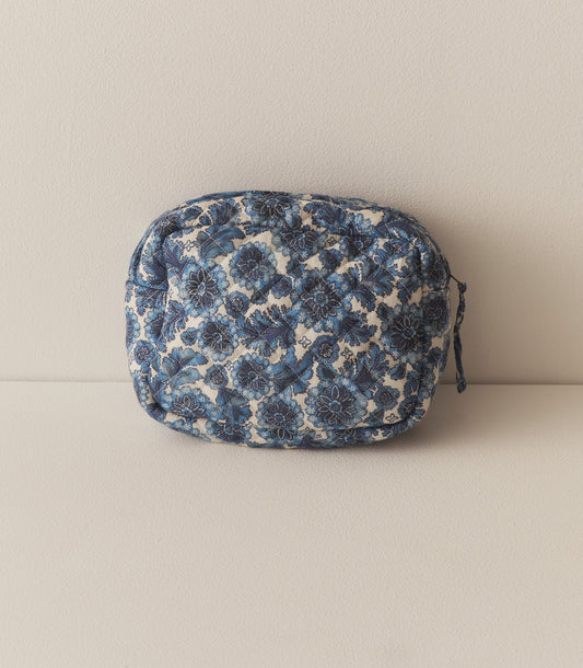 HOLLOWAY POUCH -- BLEU SOLEIL FLEURIT