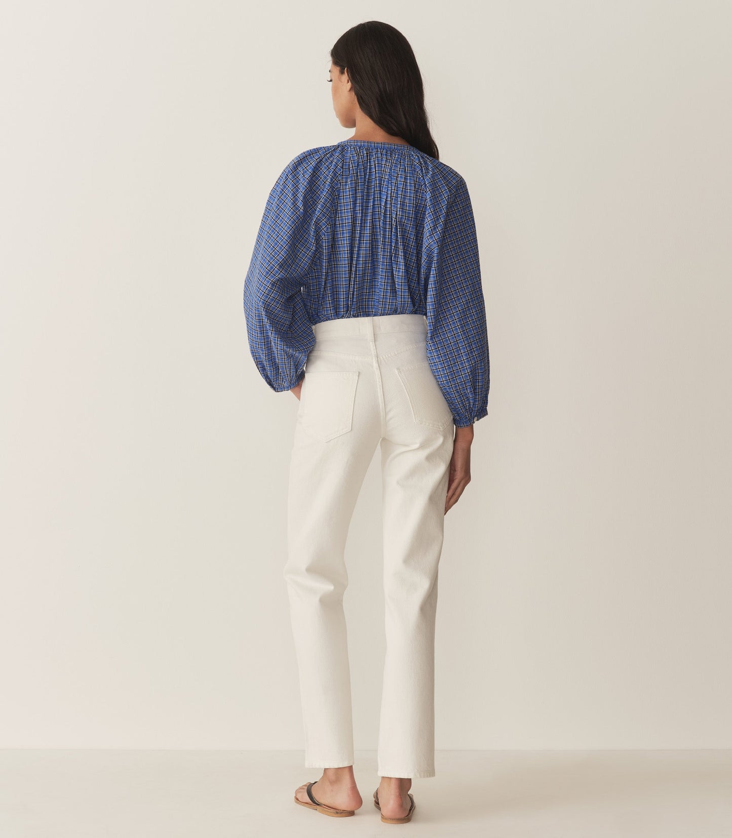 JONIE TOP -- CASSIS CHECK