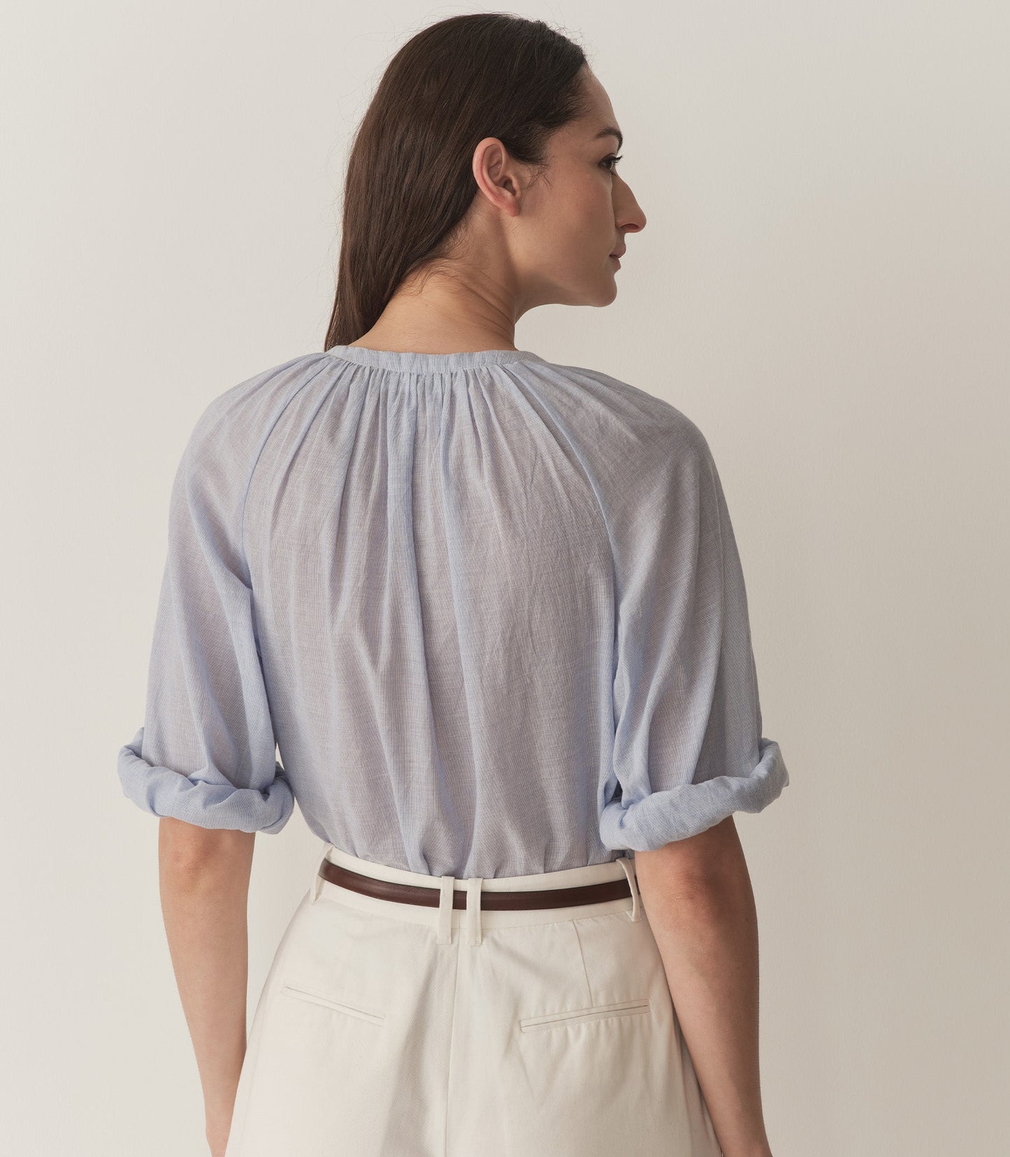 JONIE TOP -- HARBOR BLUE