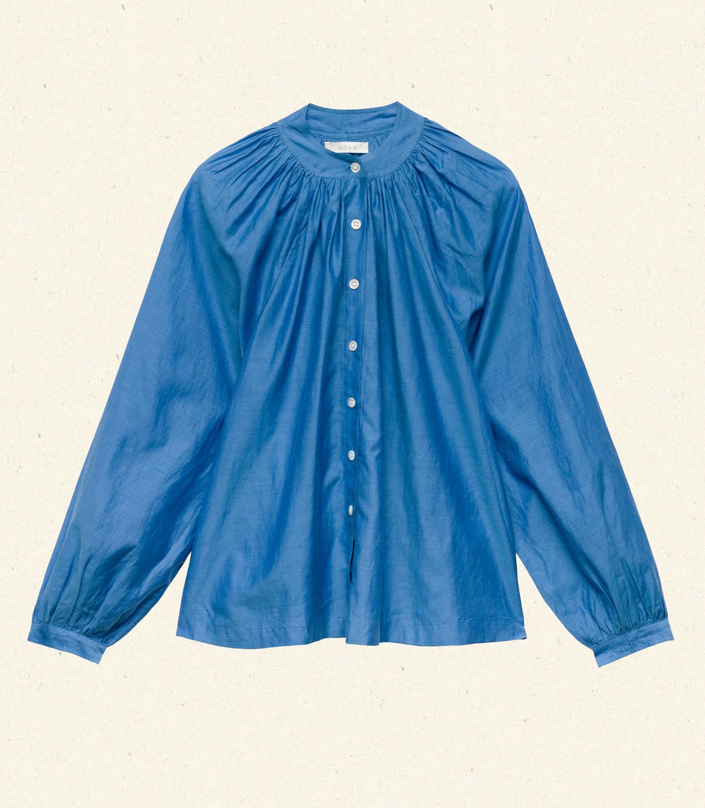 JULIENNE TOP -- SANTORINI BLUE