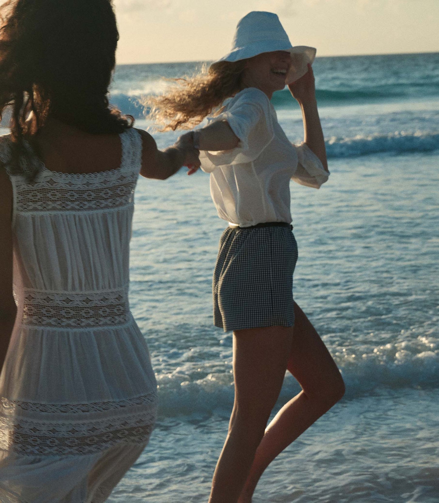 LARENA SHORT -- NOIR LA MADDALENA GINGHAM