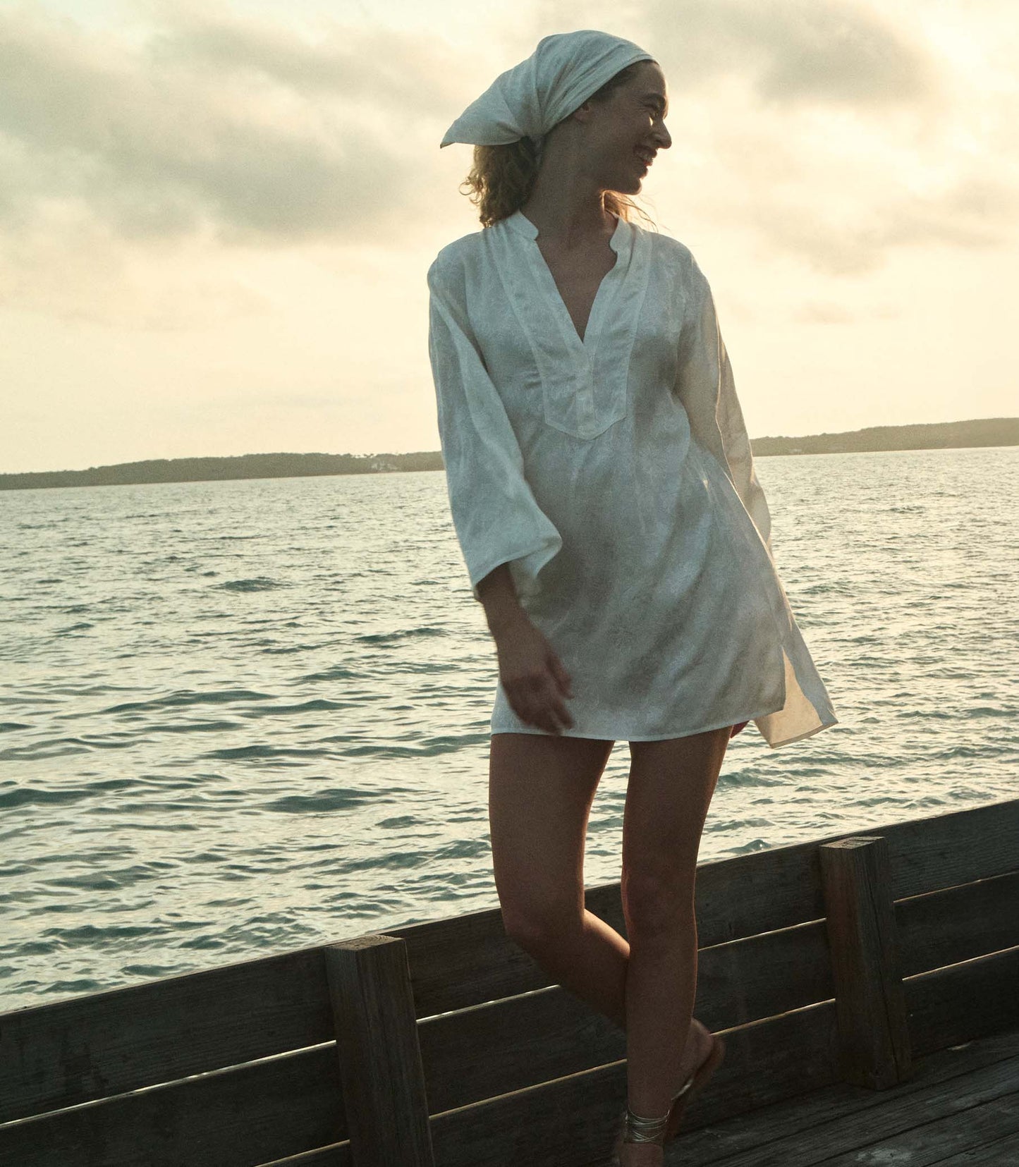 LEONA DRESS -- SALT MARGUERITE JOLIE