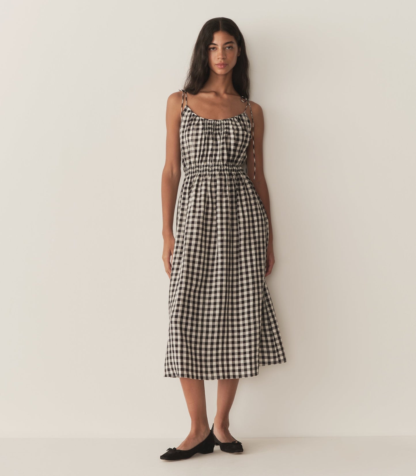 LESLIE DRESS -- MARILYN GINGHAM