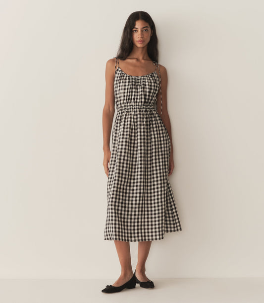 LESLIE DRESS -- MARILYN GINGHAM