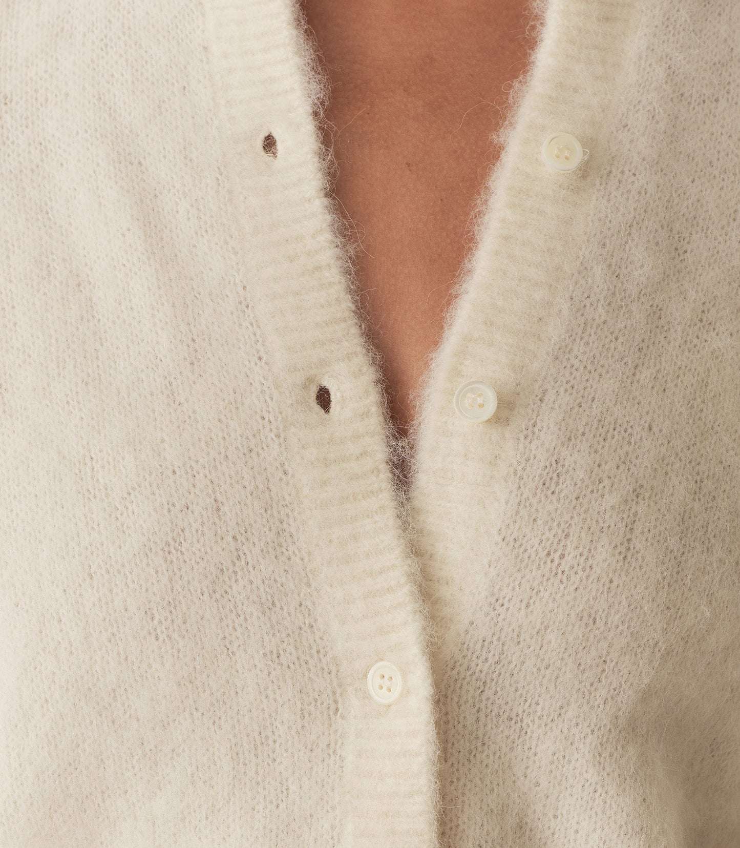 LILLETTE CARDIGAN -- SEA SALT