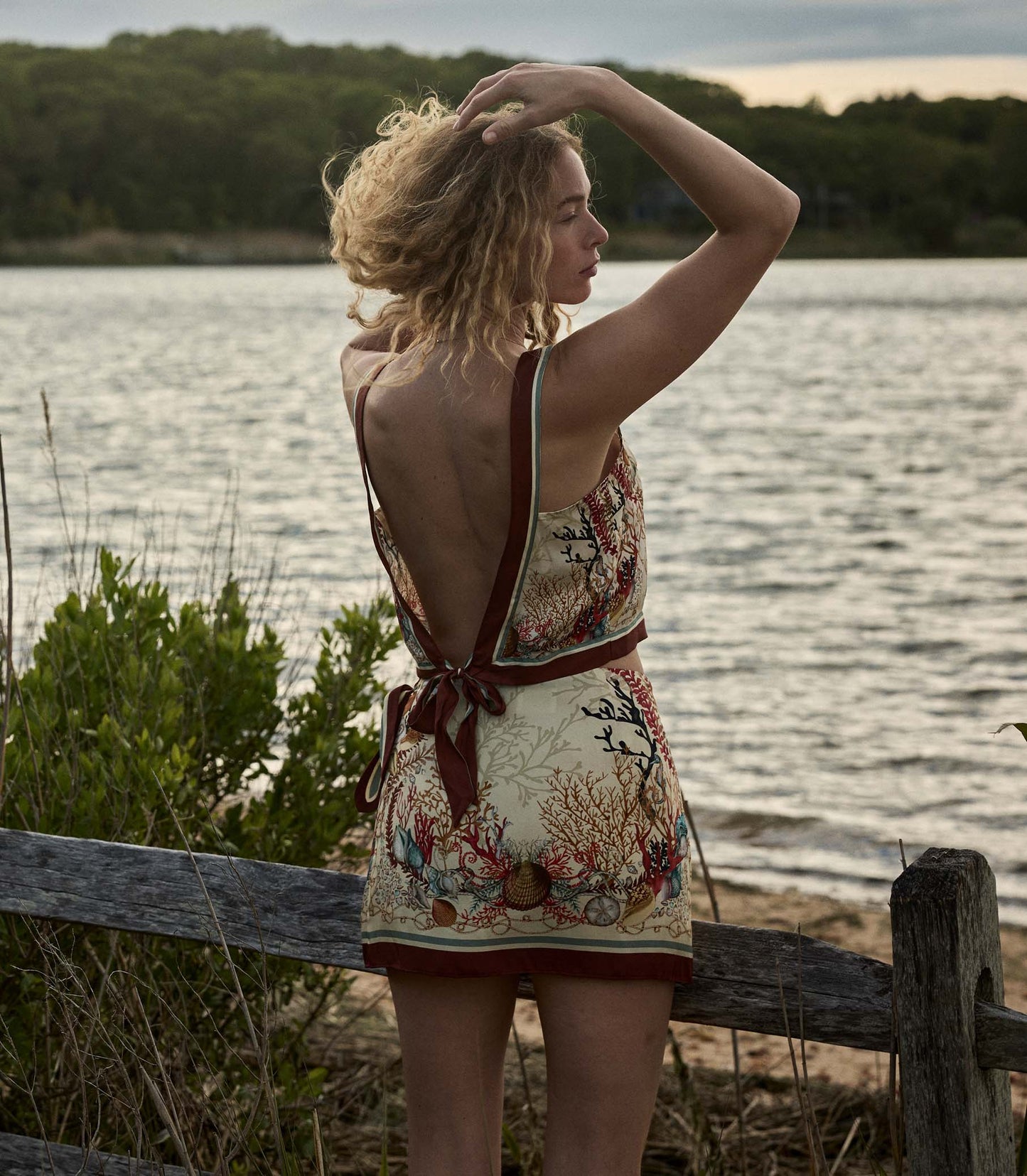 LINA SKIRT -- COQUILLAGES DES BIARRITZ