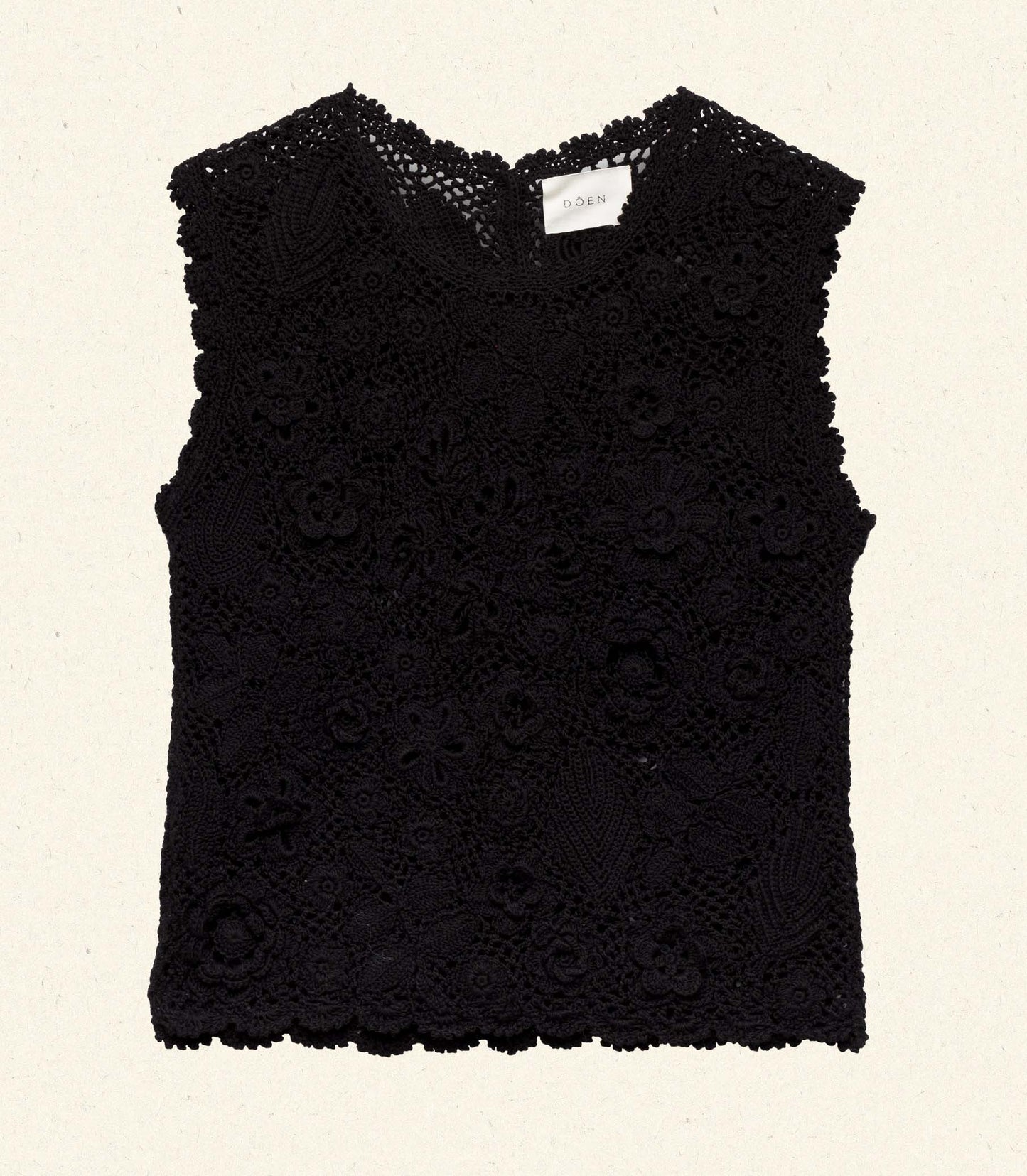 MARCIA TOP -- BLACK