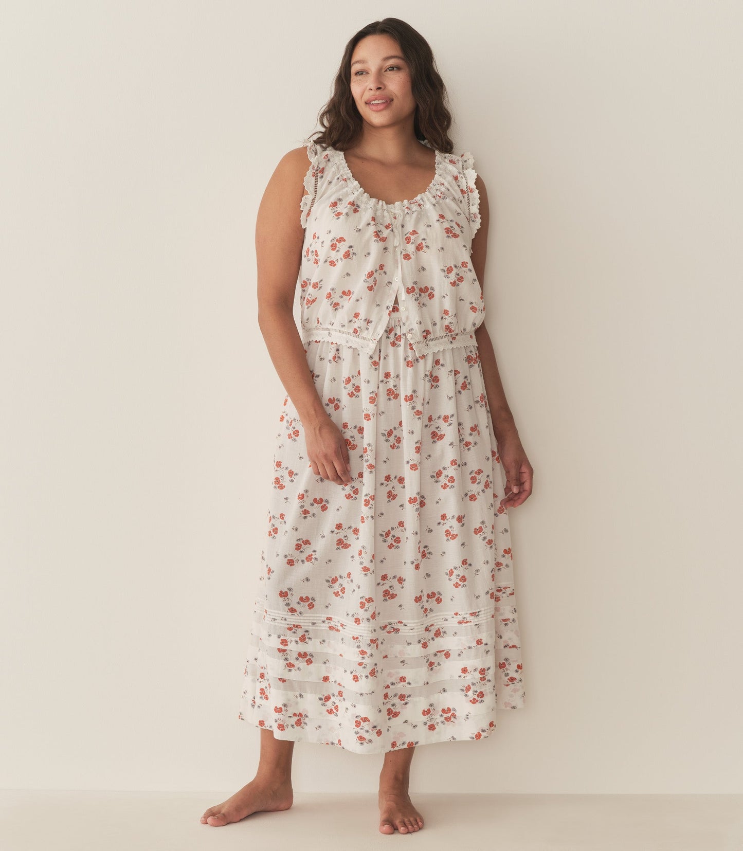 MARCIE SKIRT -- POPPY FIELD