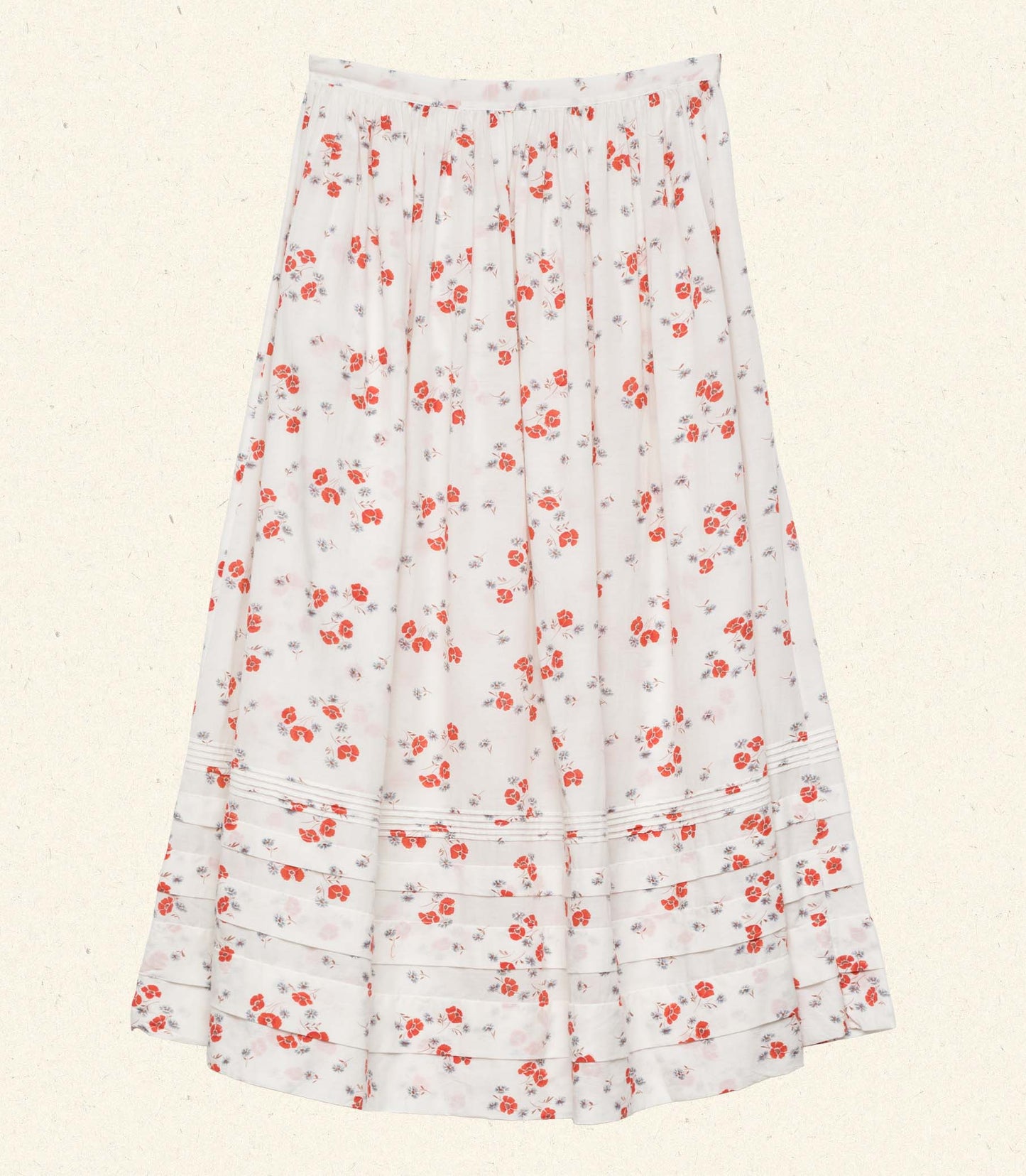 MARCIE SKIRT -- POPPY FIELD