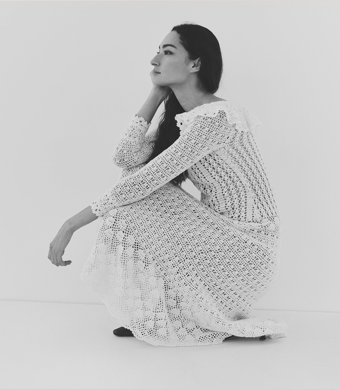 MARGOT DRESS -- PEARL