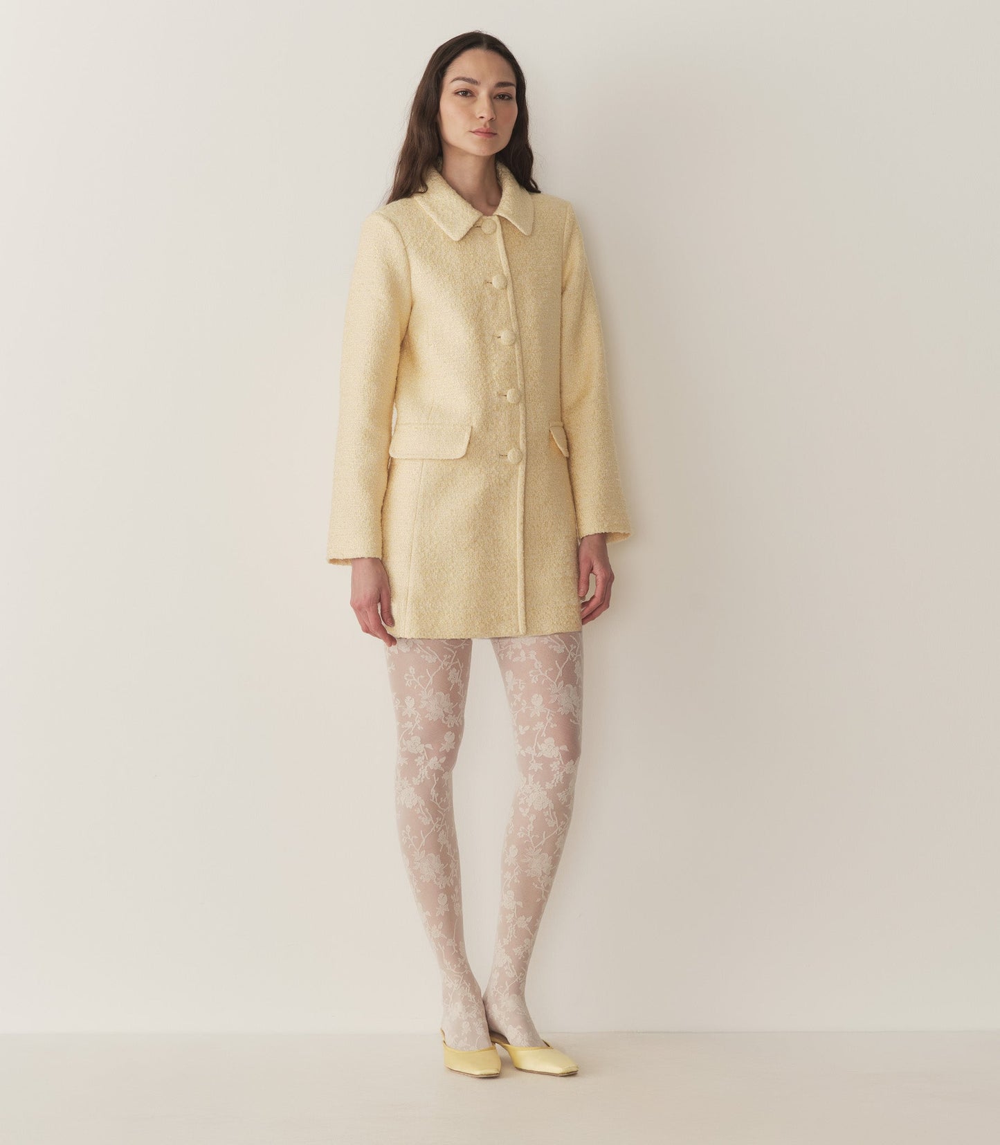 MARIBETH COAT -- WILD HONEYSUCKLE