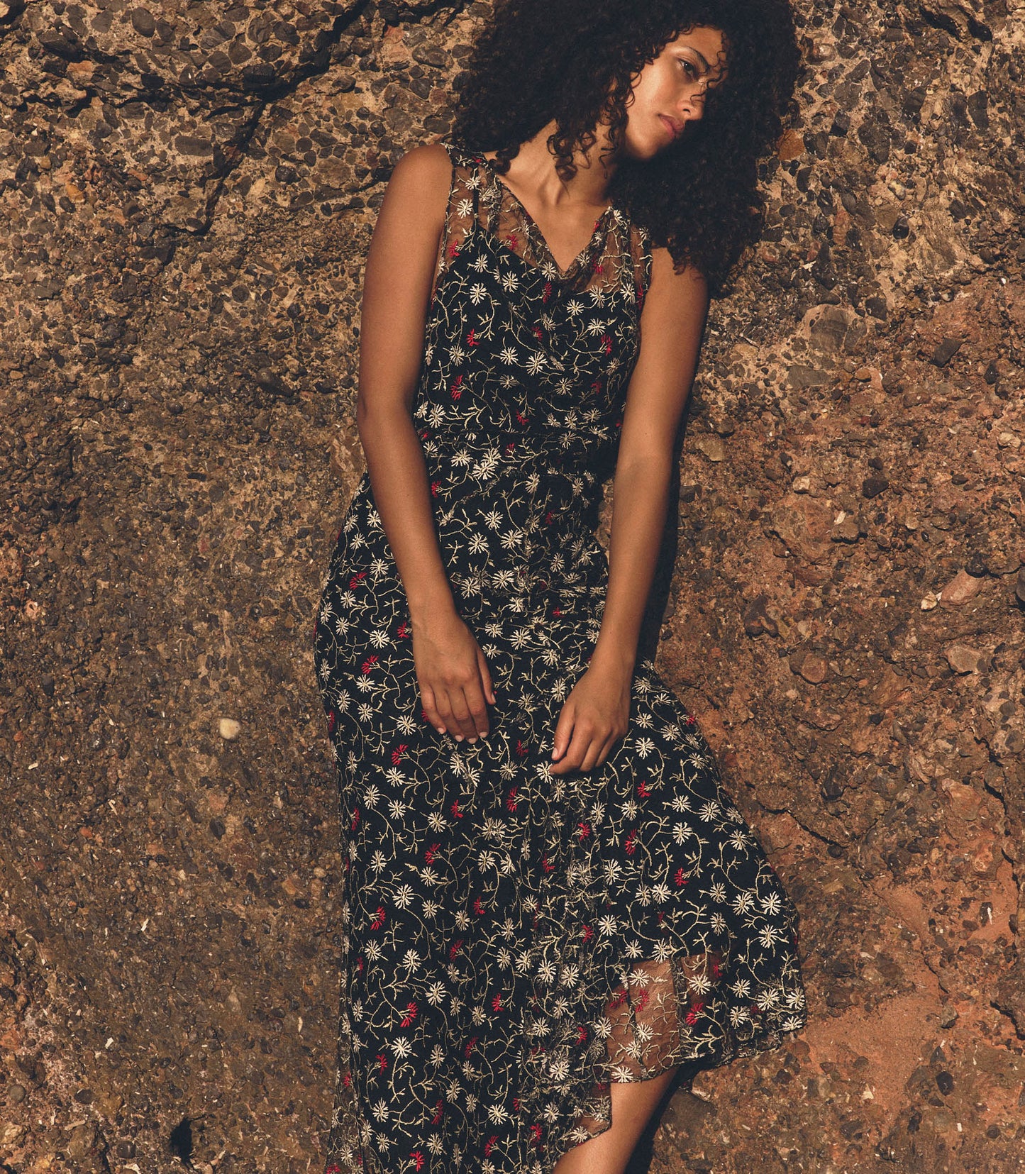 MIREILLE DRESS -- JARDIN DE MARGUERITES