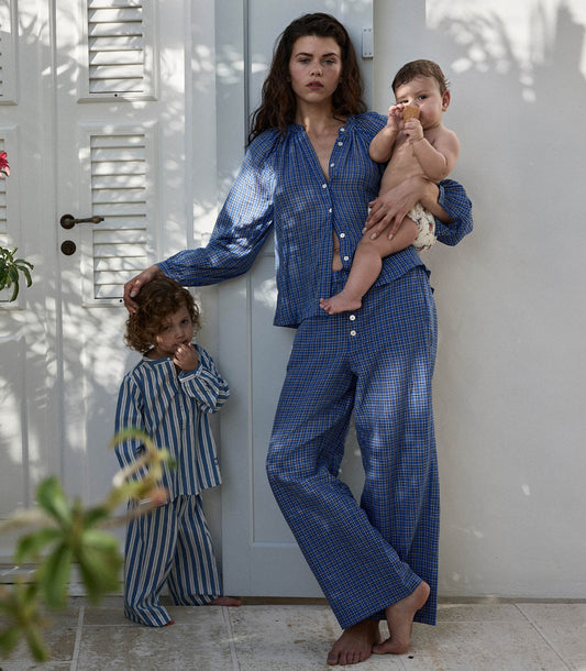 MORGAN PANT -- CASSIS CHECK