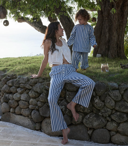 MORGAN PANT -- LUCERNE STRIPE