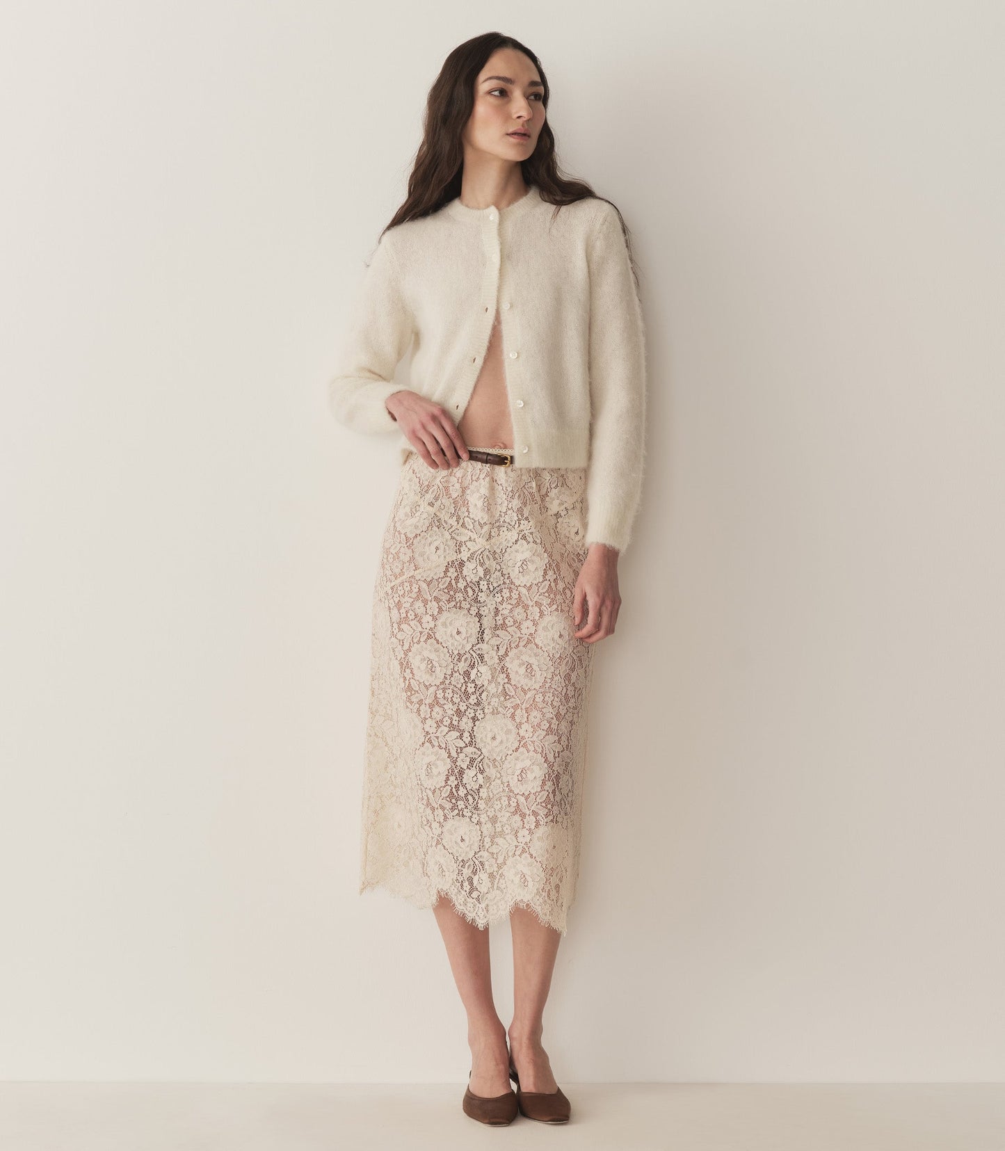 NANDI SKIRT -- CALLA LILY