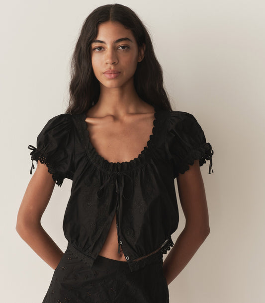 NERA TOP -- BLACK